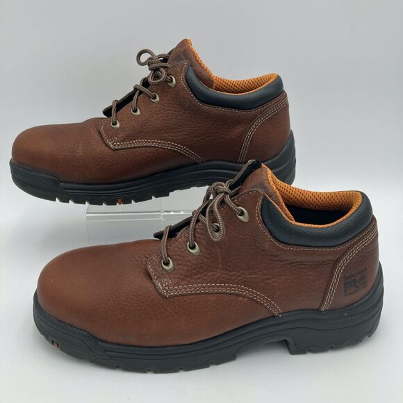 Timberland PRO PowerFit Titan Safety Toe Brown Work Shoes Mens 10.5M 47028 main image 7